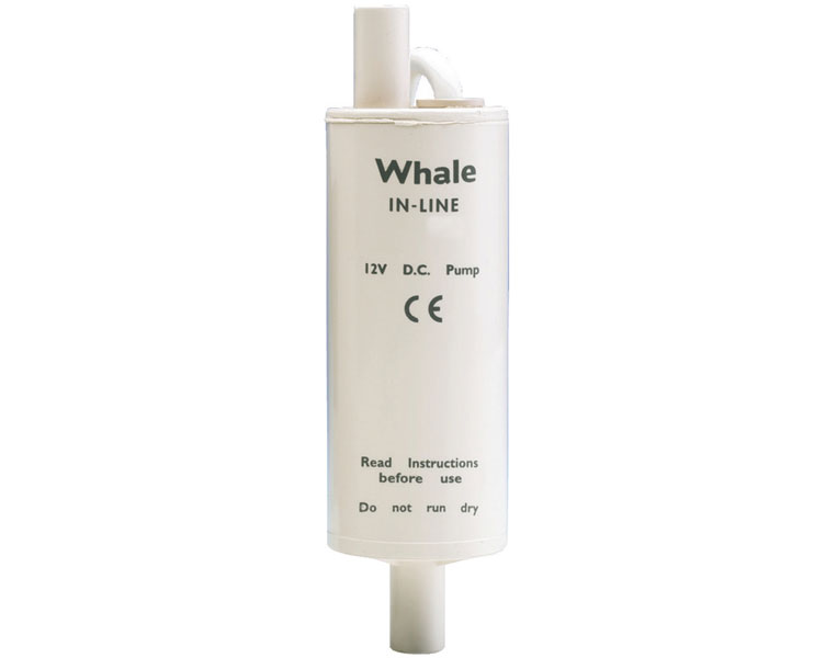Ponorné čerpadlo Whale in line 12V 3A - slaná aj sladká voda