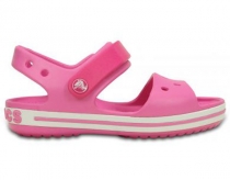 Crocs Crocband detské sandále ružové