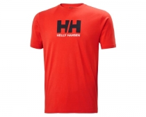 Helly Hansen Logo T-Shirt pánske tričko červené