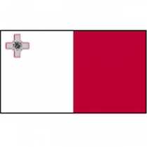 Vlajka Malta 20x30 cm