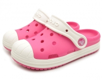 Crocs Bump It Clog Kids detské šľapky ružové