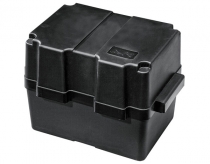 Box na batériu do 80Ah čierny 34 x 23 x 25 cm
