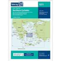 Imray mapa G31 Northern Cyclades