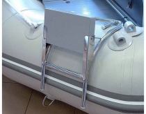 Nalepovacie zrkadlo - držiak motora pre nafukovacie člny