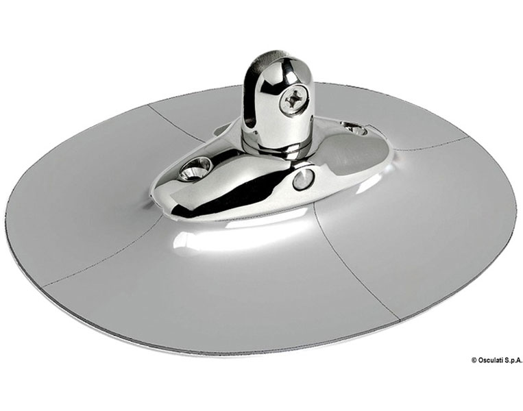 Základňa pre bimini 22/25mm sivá