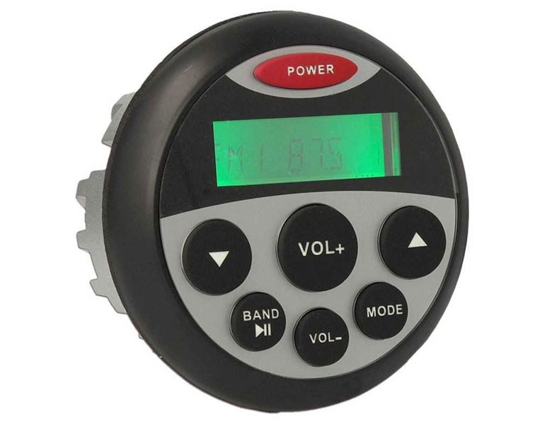 Vodotesné rádio/MP3 Player, 4x20Watt-LCD-Bluetooth-AUX
