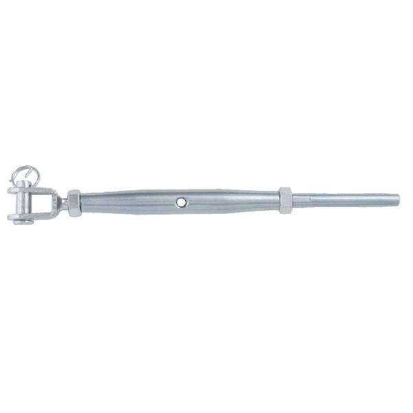 Napínak závit M8, vidlička/lano 4mm - AQUINOX