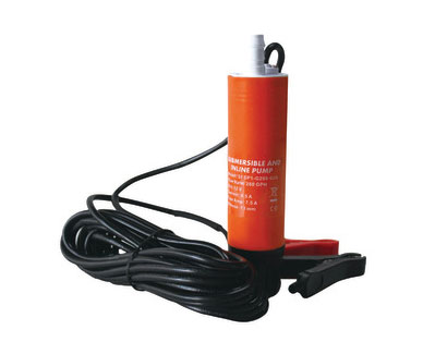 Ponorné odstredivé čerpadlo 12V/4,5A - palivo aj voda