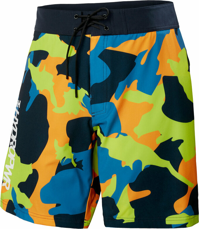 Helly Hansen HP Board Shorts pánske plavky Azid Lime Camo