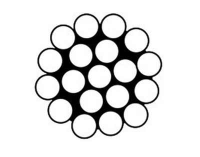 Nerezové lano 1 x 19 (4 mm)