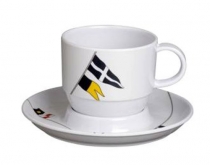 Marine Business REGATA - Tee-Tasse und Untertasse