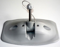 Úchyt vesla komplet - nalepovací