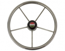 Stainless steel power boat steering wheel 420mm