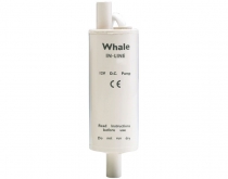 Whale in-line submersible pump 12V 3A - salt and fresh water