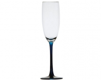 Non-slip Ecozen Champagne Glass – Party Blue
