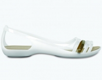 Crocs Isabella Huarache Flat W - Oyst/Wal