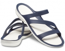 Crocs Swiftwater Sandal dámske sandále navy/biele
