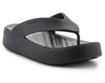 Crocs Getaway Platform Flip čierne