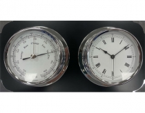 Barigo barometer / hodiny chróm