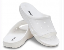 Crocs Saturday Slide pánske biele