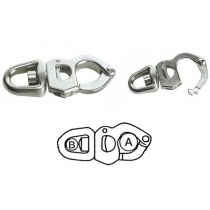 Snap-shackle w/trigger opening 85 mm