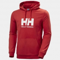 Helly Hansen® Logo Hoodie - pánská mikina červená