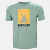 Helly Hansen HP Race Sailing T-Shirt -pánské tričko světle zelen