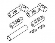 Installation kit to attach C2, C8 and Czero cables to Mercury en