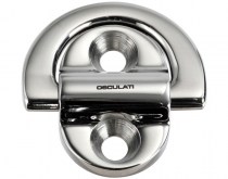 Sklopné oko nerez 45x45mm 6mm (2 diery) BRL 1800kg