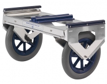 Collapsible canoe cart