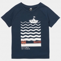 Helly Hansen Kids’ Shield T-shirt -navy