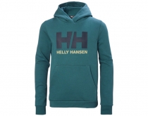 Helly Hansen Juniors' HH Logo Hoodie 2.0-dětská mikina navy