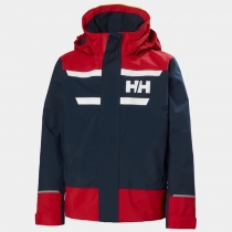 Helly Hansen Juniors' Salt Port 2.0 Jacket - dětská bunda tmavě