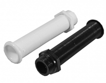 Thru-Hull Threaded with Standard Flange White Length 155mm