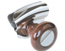 Hand grip wood colour