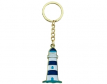 Přívěsek na klíče modrý maják