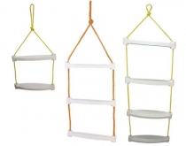 Rebrík lanový 3 schody plast