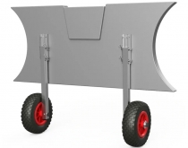 Mirror wheels ET200 black/red