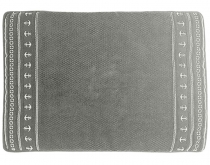Rohož do kúpeľne - SANTORINI kotvy 60x45cm, šedá