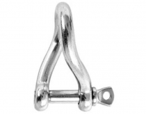 U šekel stočený nerez - 6/8/10mm