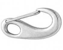 Karabínový hák s okom 100mm (A4)