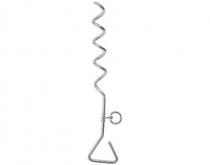 Vŕtacia kotva, nerez, 42cm, 8mm