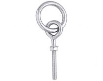 Oko s metrickým závitom M10, nerez