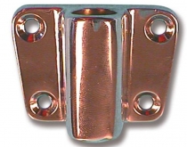 Mosadzné puzdro vidlice vesla, montáž na stenu