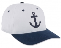 Cap - anchor white
