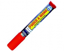 Ručná fakľa - červená