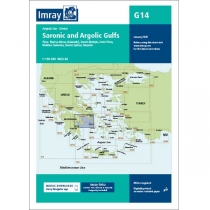 Imray mapa G14 Saronic and Argolic Gulfs