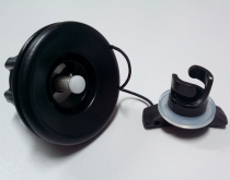 Ventil bajonetový BRAVO čierny