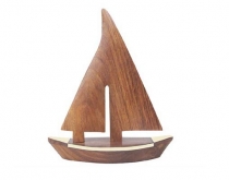 Sailing boat wood