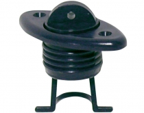 Ablassventil mit Stopfen 60x30mm, weiß